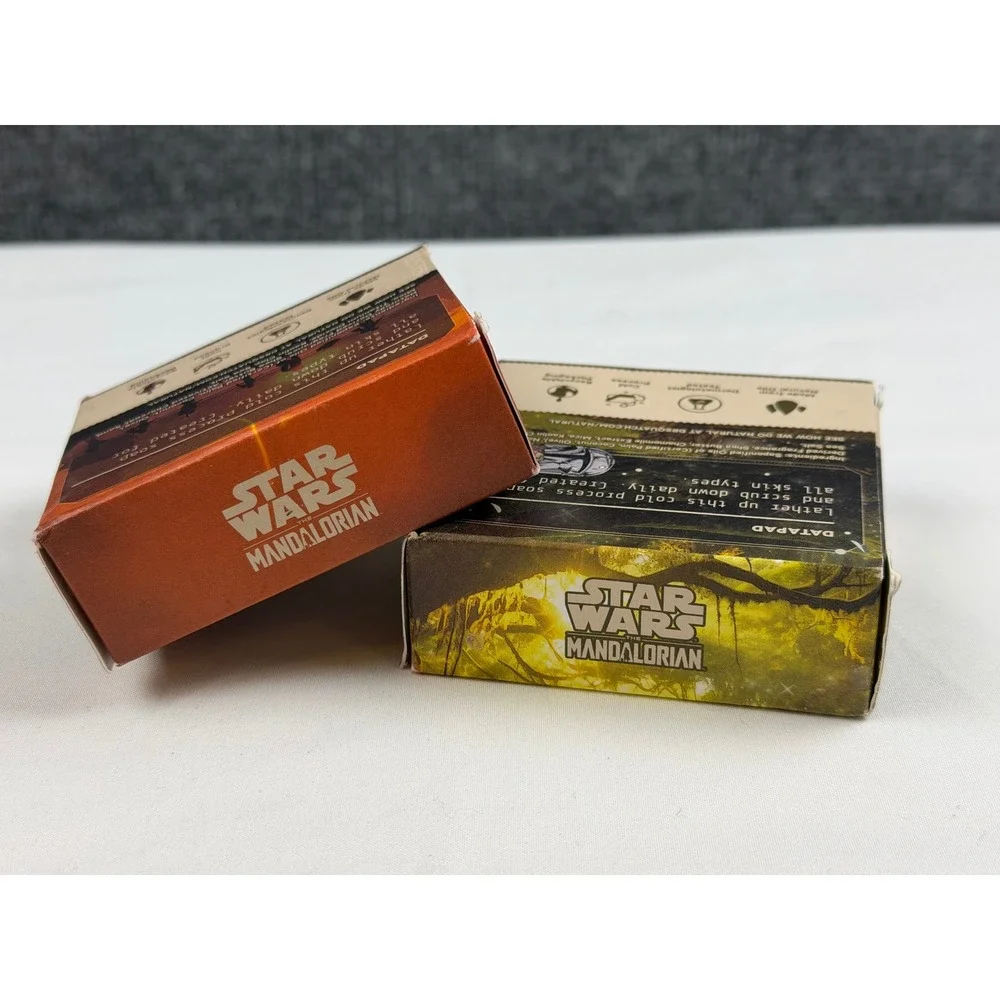 Dr. Squatch Star Wars Mandalorian 2 pack Bar Soap This Is The Wash Zen Cleanse